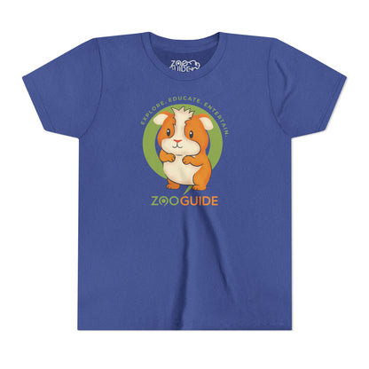 Guinea Pig Standing in Zoo Guide™ Waypoint Icon Youth Tee Shirt by Zoo Guide™