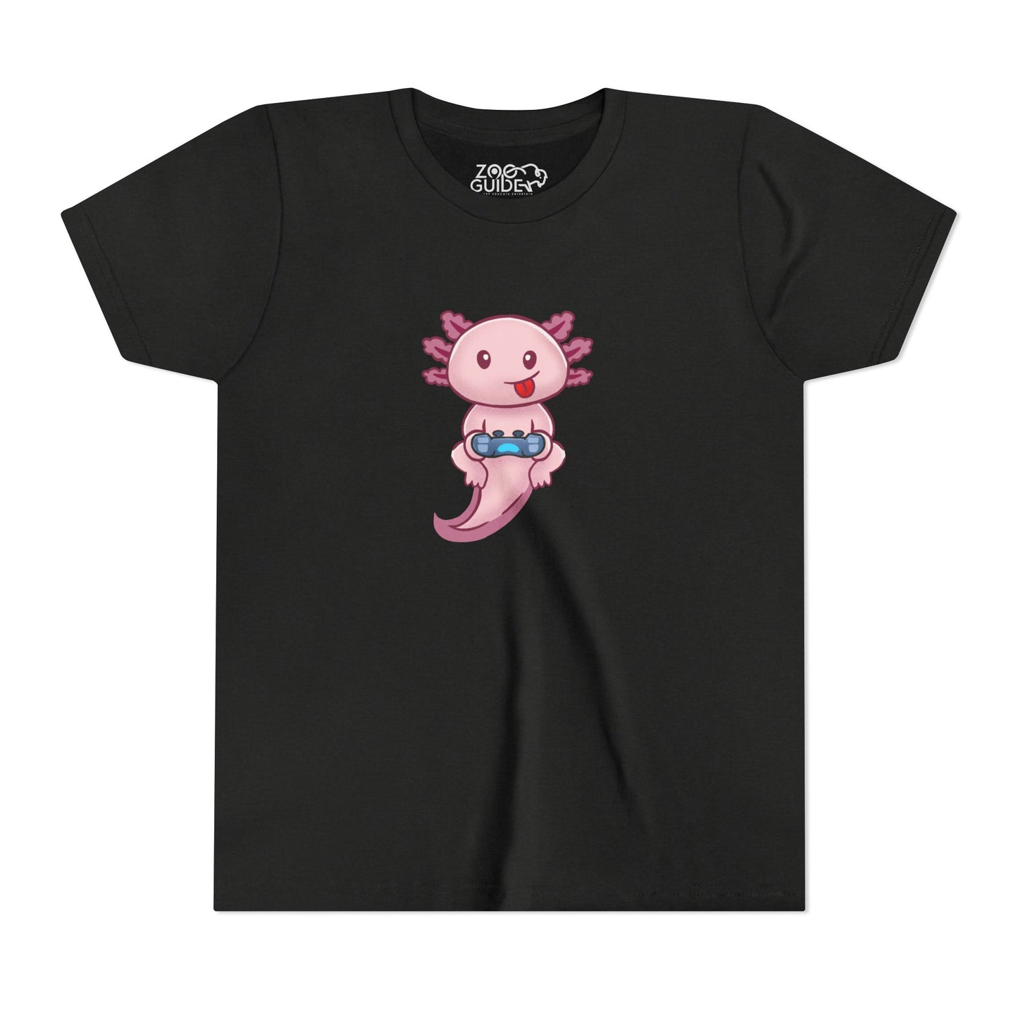 Axolotl Gaming Youth Tee Shirt by Zoo Guide™