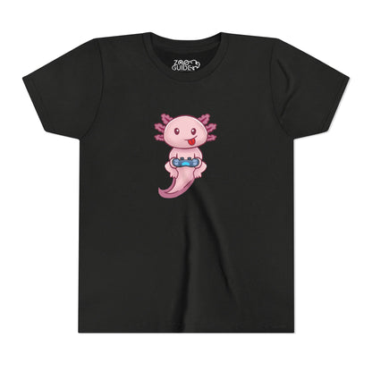 Axolotl Gaming Youth Tee Shirt by Zoo Guide™