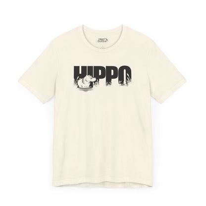 HIPPO Adult Unisex Tee Shirt by Zoo Guide™