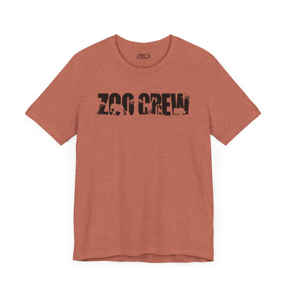 ZOO CREW Adult Unisex Tee Shirt by Zoo Guide™