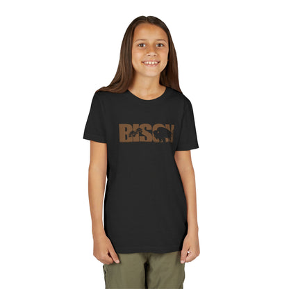 BISON Color Youth Tee Shirt by Zoo Guide™