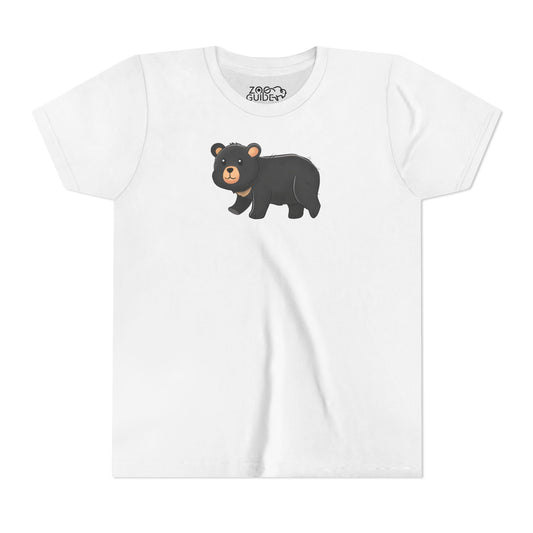 American Black Bear Youth Tee Shirt by Zoo Guide™