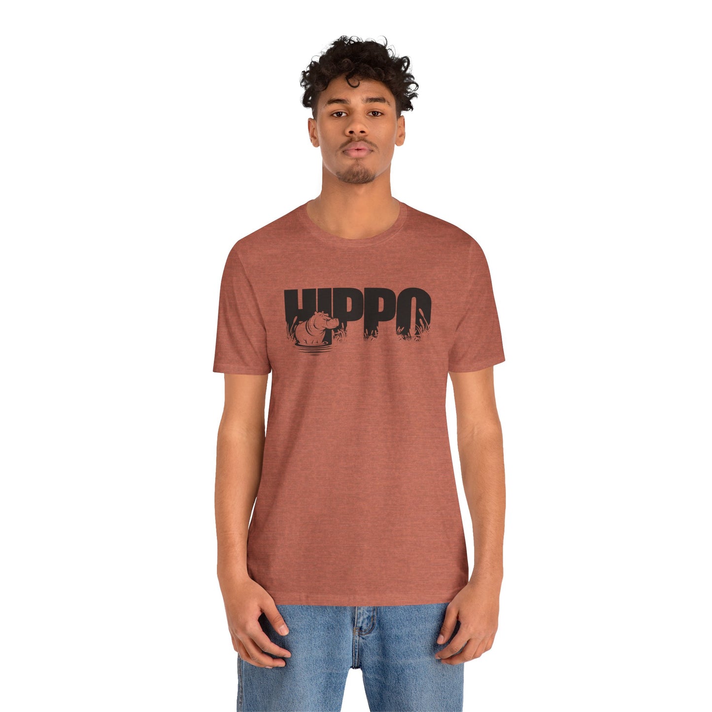 HIPPO Adult Unisex Tee Shirt by Zoo Guide™