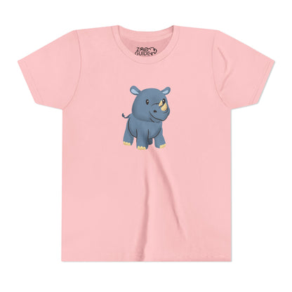 Rhino Youth Tee Shirt by Zoo Guide™