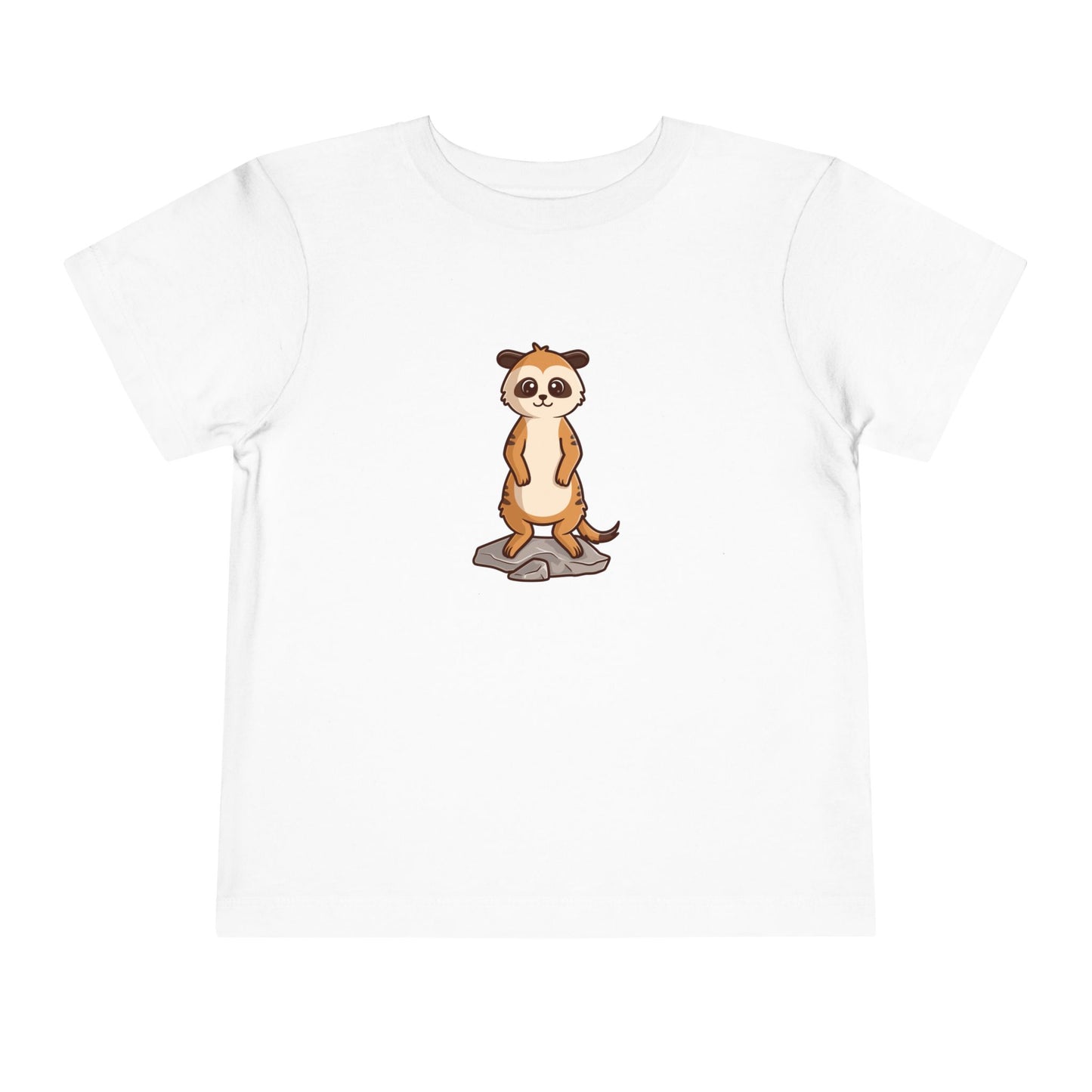 Meerkat Kawaii Style Toddler Tee Shirt by Zoo Guide™