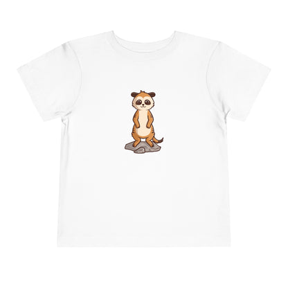 Meerkat Kawaii Style Toddler Tee Shirt by Zoo Guide™