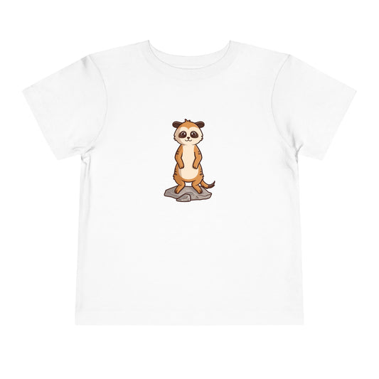 Meerkat Kawaii Style Toddler Tee Shirt by Zoo Guide™