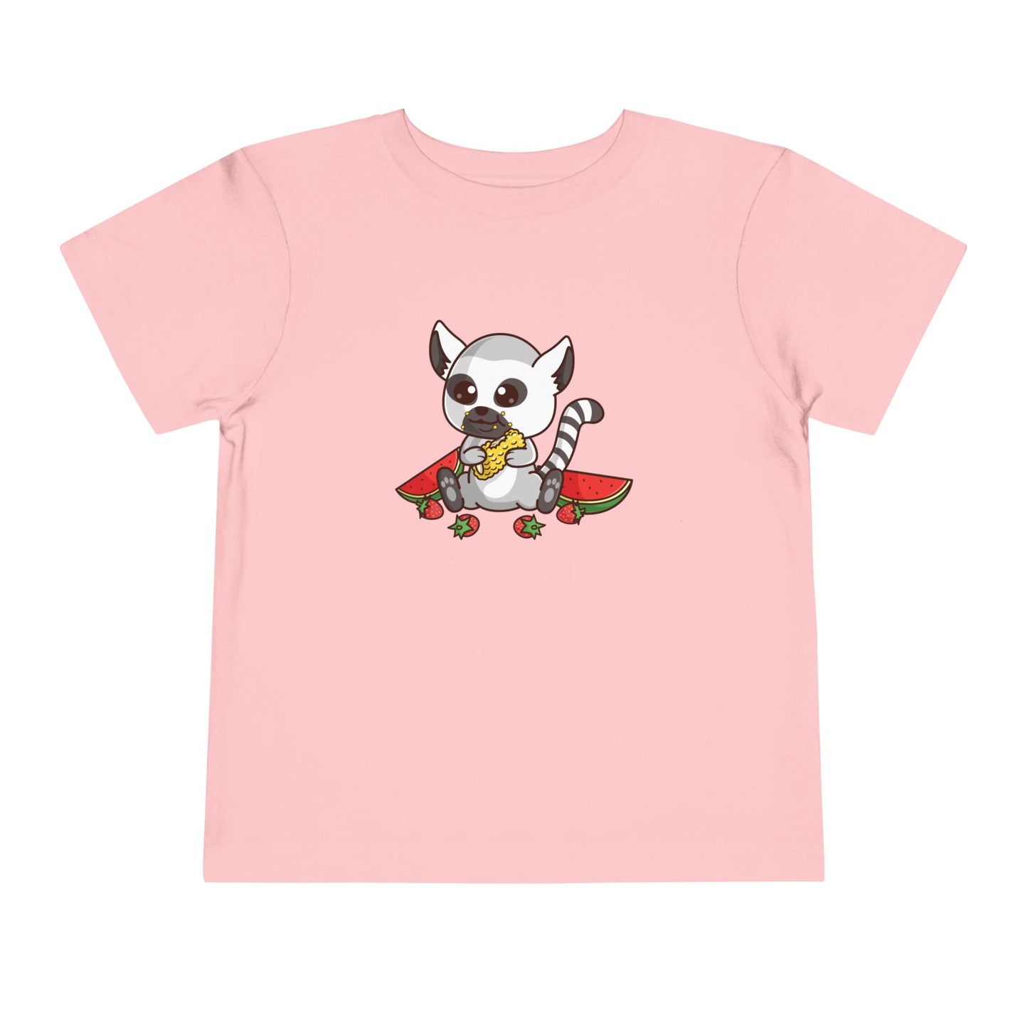 Ring Tailed Lemur Snakin' Kawaii Style Toddler Tee Shirt by Zoo Guide™