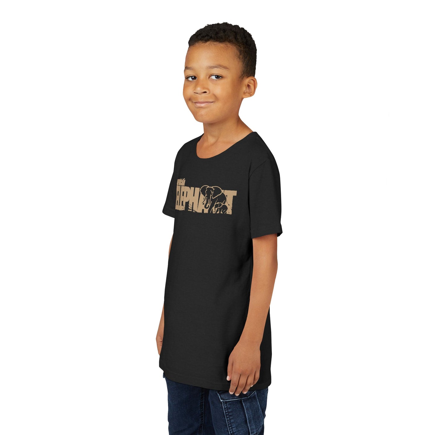 AFRICAN ELEPHANT Youth Tee Shirt by Zoo Guide™