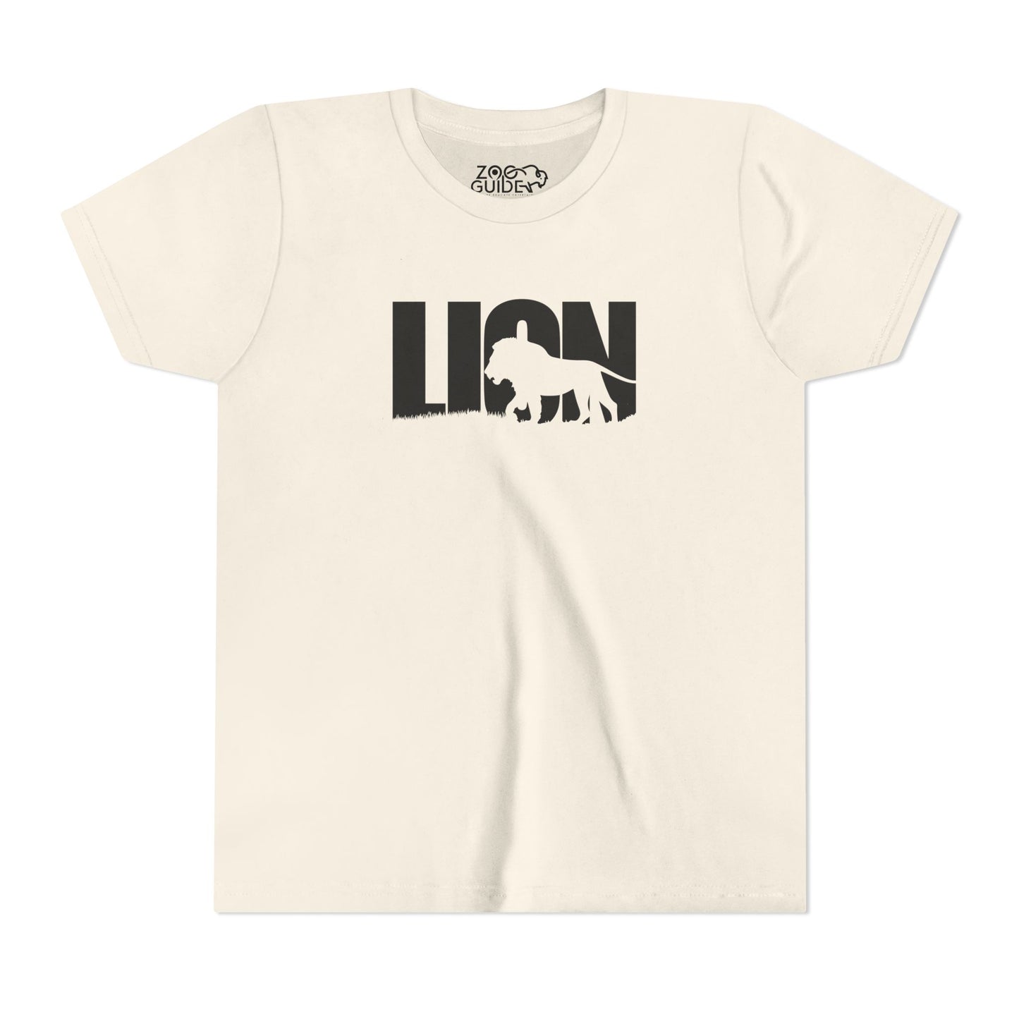 LION Youth Tee Shirt by Zoo Guide™