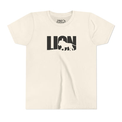 LION Youth Tee Shirt by Zoo Guide™