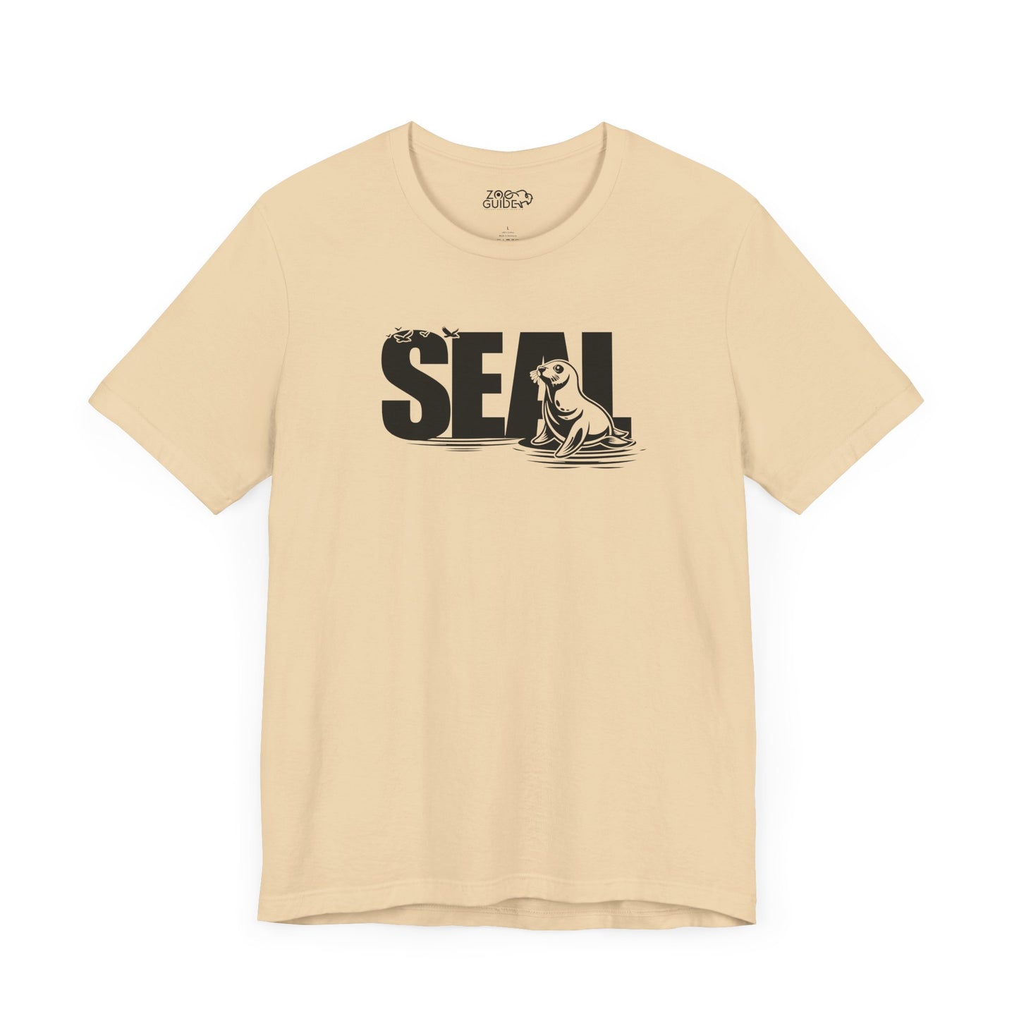 SEAL Word Art Adult Unisex Tee Shirt by Zoo Guide™