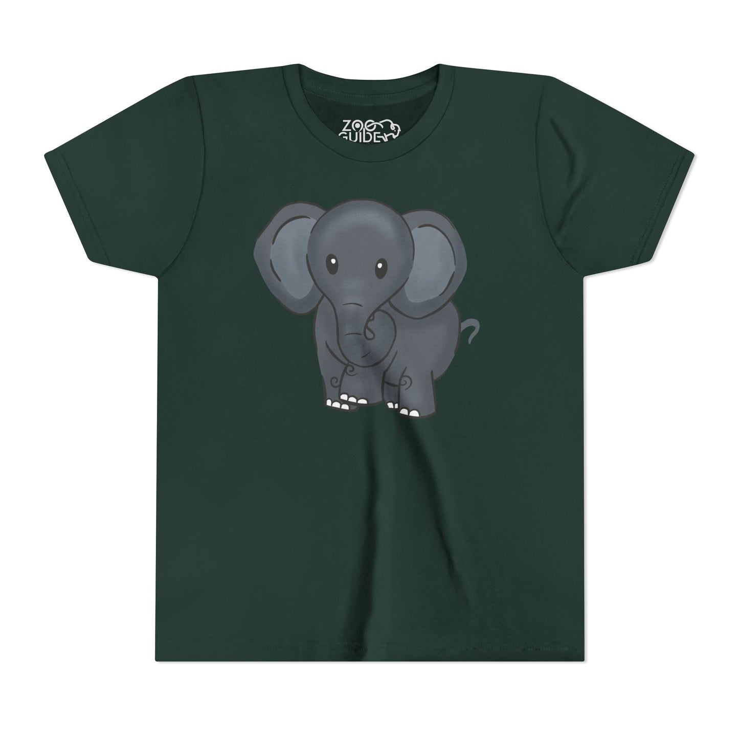 African Elephant Youth Tee Shirt by Zoo Guide™