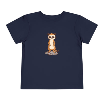 Meerkat Kawaii Style Toddler Tee Shirt by Zoo Guide™