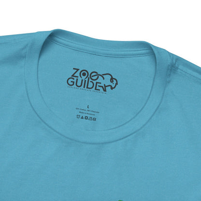 North America Map Adult Unisex Tee Shirt by Zoo Guide™