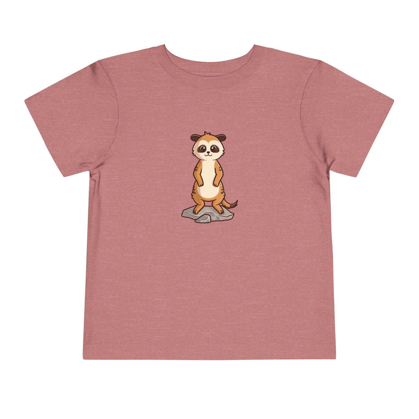 Meerkat Kawaii Style Toddler Tee Shirt by Zoo Guide™