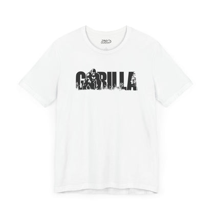 GORILLA Adult Unisex Tee Shirt by Zoo Guide™