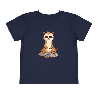 Meerkat Kawaii Style Toddler Tee Shirt by Zoo Guide™