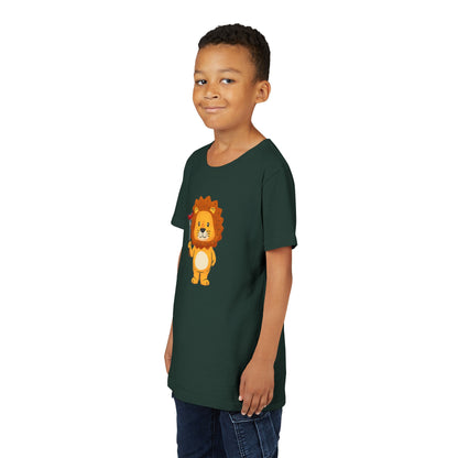 African Lion Grill Master Youth Tee Shirt by Zoo Guide™