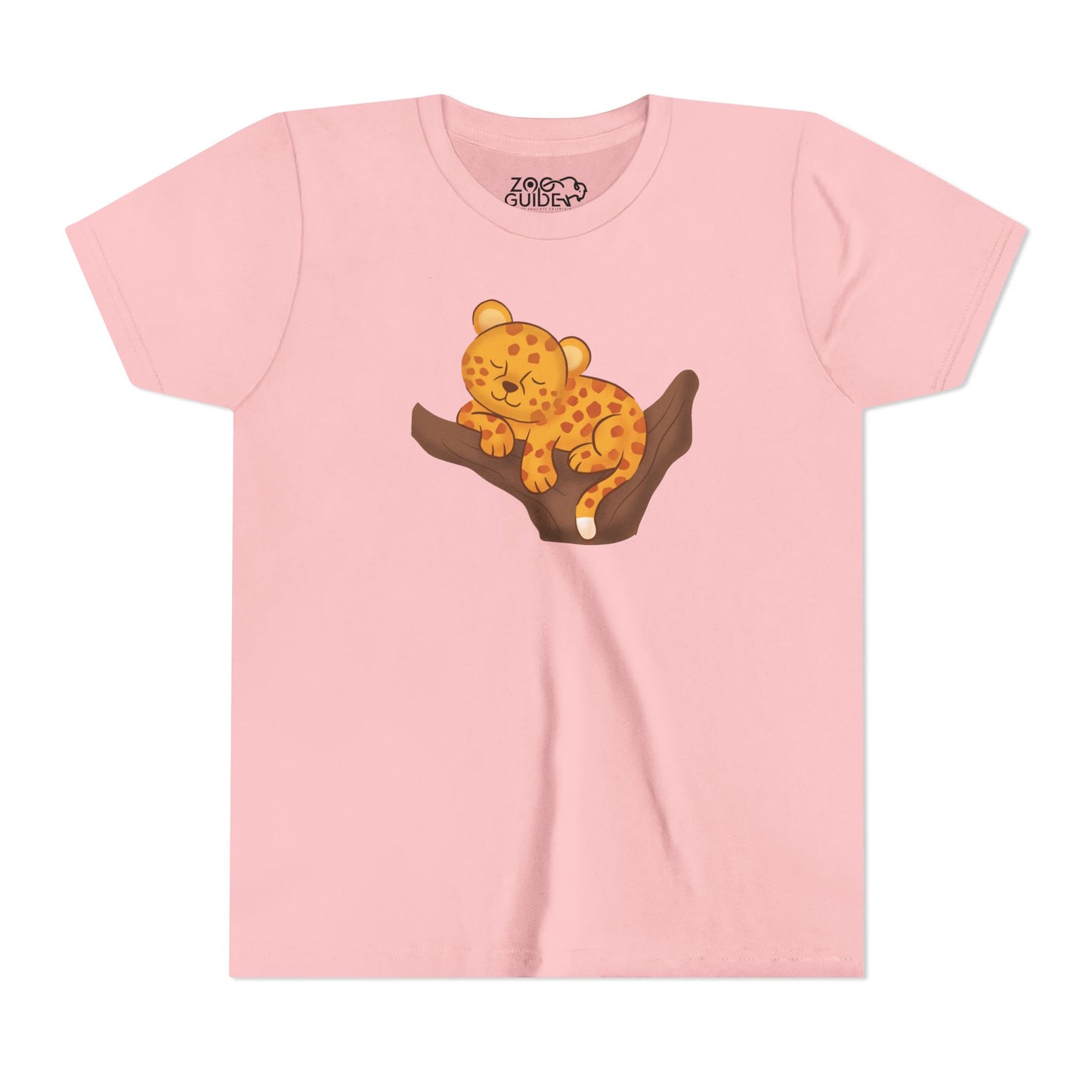 African Leopard in Tree Youth Tee Shirt by Zoo Guide™