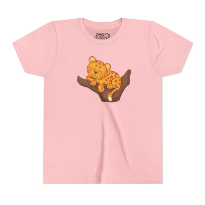 African Leopard in Tree Youth Tee Shirt by Zoo Guide™