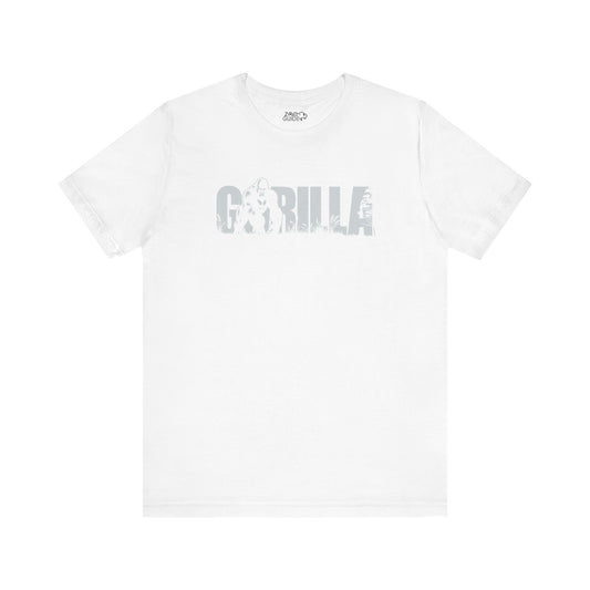 GORILLA Adult Unisex Tee Shirt by Zoo Guide™