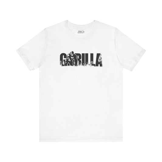 GORILLA Adult Unisex Tee Shirt by Zoo Guide™