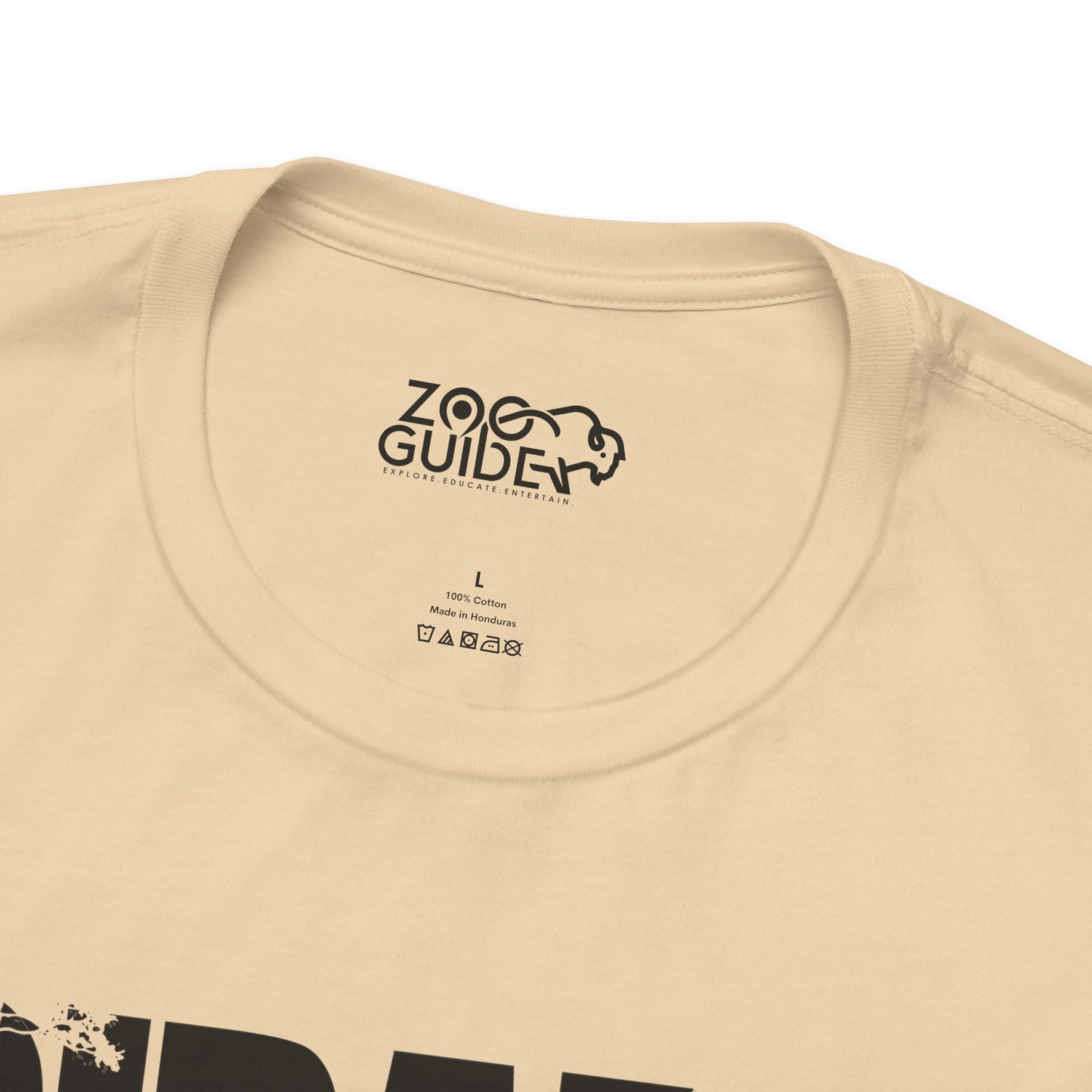 GIRAFFE Adult Unisex Tee Shirt by Zoo Guide™