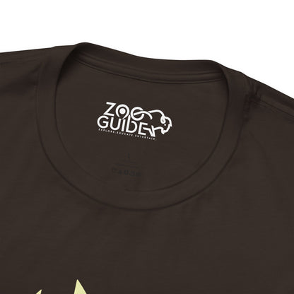 Bear Print Adult Unisex Tee Shirt by Zoo Guide™