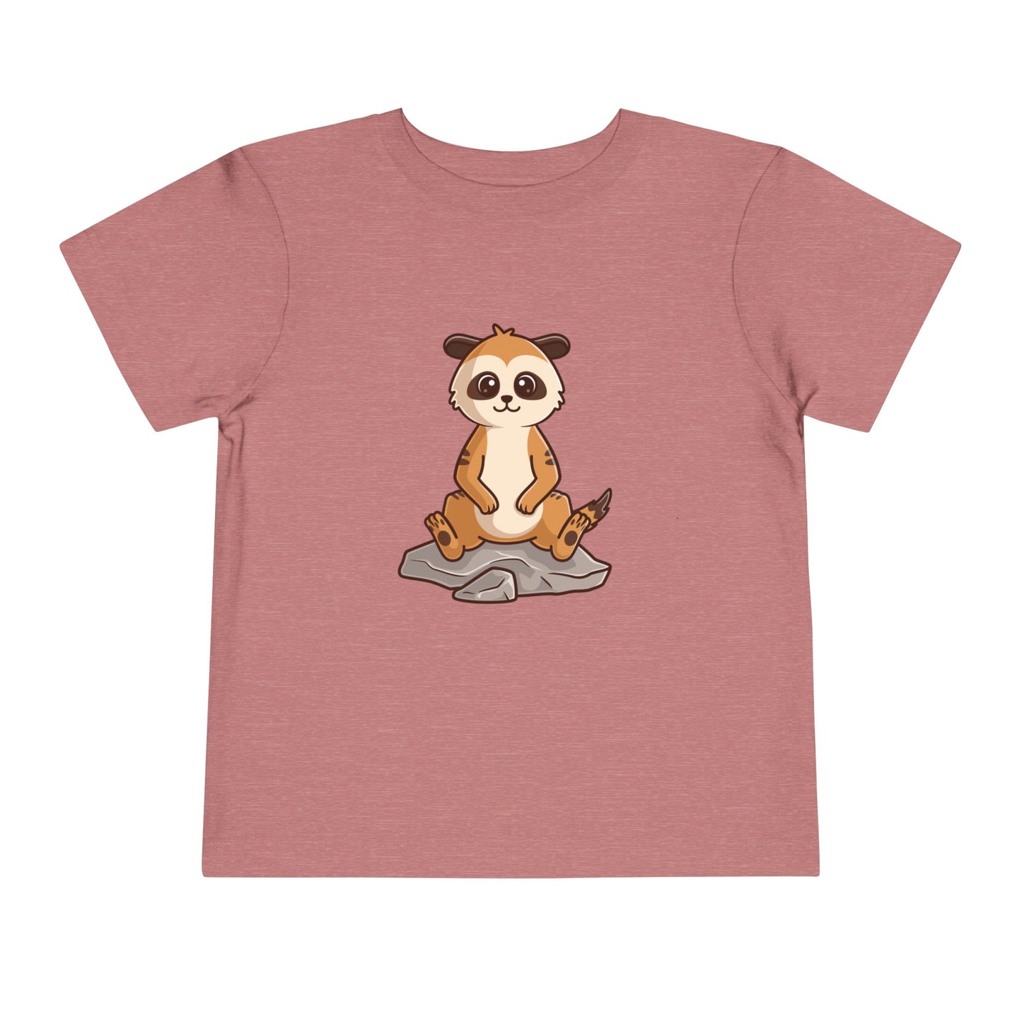 Meerkat Kawaii Style Toddler Tee Shirt by Zoo Guide™