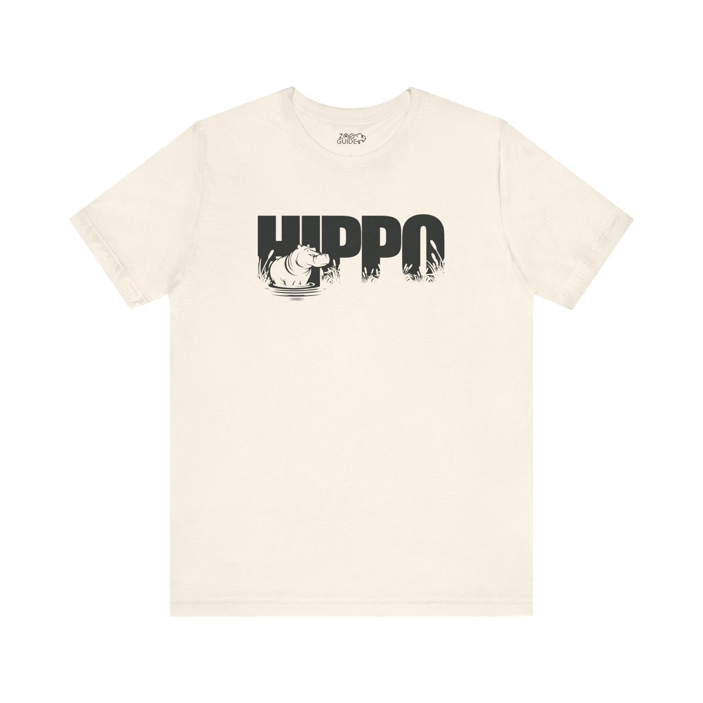 HIPPO Adult Unisex Tee Shirt by Zoo Guide™