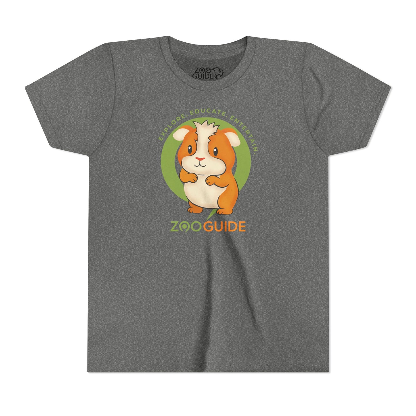 Guinea Pig Standing in Zoo Guide™ Waypoint Icon Youth Tee Shirt by Zoo Guide™