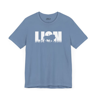 LION Adult Unisex Tee Shirt by Zoo Guide™