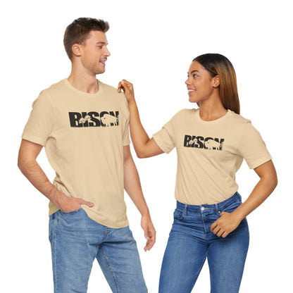 BISON Adult Unisex Tee Shirt by Zoo Guide™