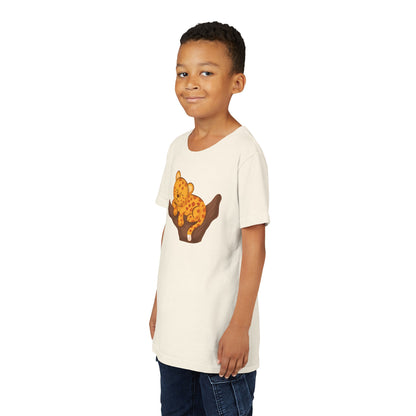 African Leopard in Tree Youth Tee Shirt by Zoo Guide™