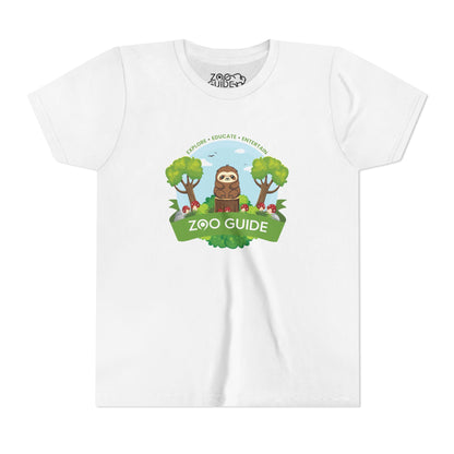 Sloth Youth Short Sleeve Tee by Zoo Guide™