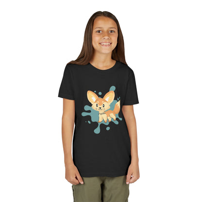 Fennec Fox Color Splash Youth Tee Shirt by Zoo Guide™