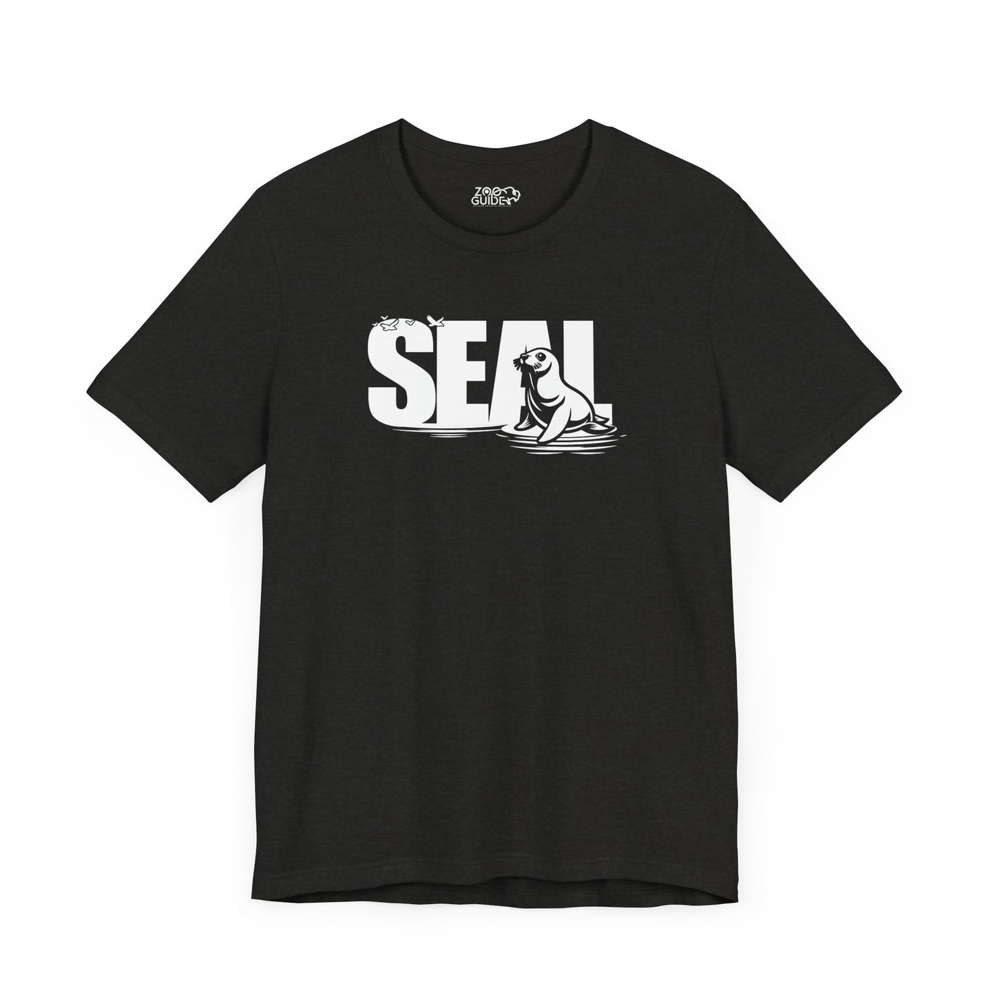 SEAL Word Art Adult Unisex Tee Shirt by Zoo Guide™