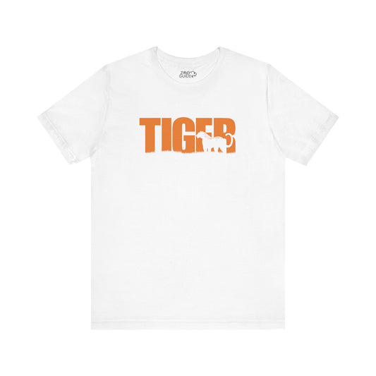 TIGER Adult Unisex Tee Shirt by Zoo Guide™