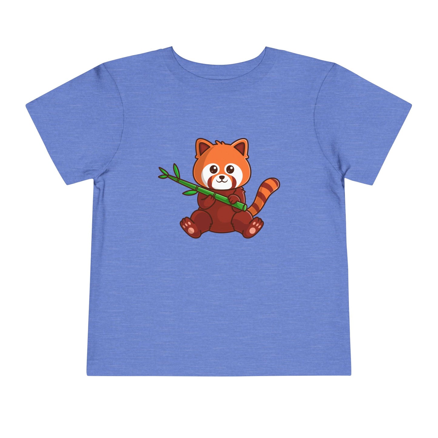 Red Panda Kawaii Style Toddler Tee Shirt by Zoo Guide™