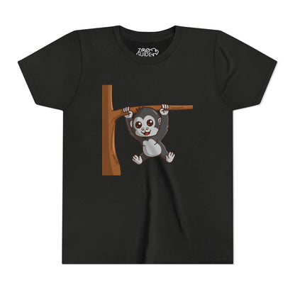 Gorilla Kawaii Style Youth Tee Shirt by Zoo Guide™