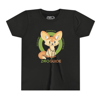 Fennec Fox in Zoo Guide™ Waypoint Icon Youth Tee Shirt by Zoo Guide™