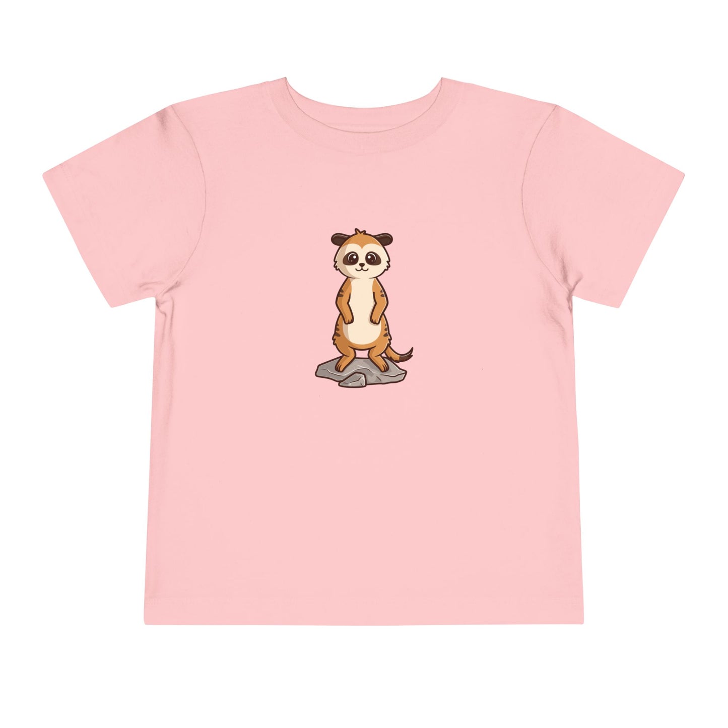 Meerkat Kawaii Style Toddler Tee Shirt by Zoo Guide™