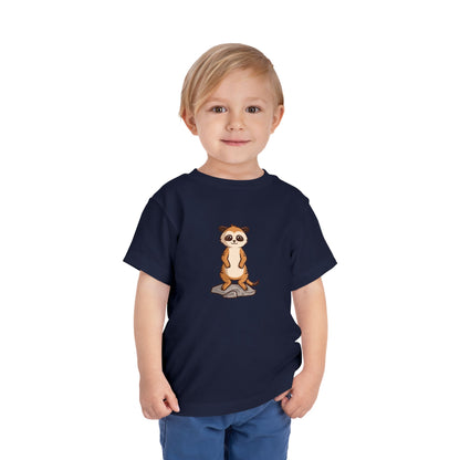 Meerkat Kawaii Style Toddler Tee Shirt by Zoo Guide™