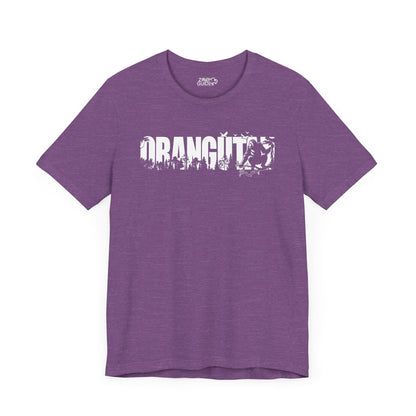 ORANGUTAN Adult Unisex Tee Shirt by Zoo Guide™