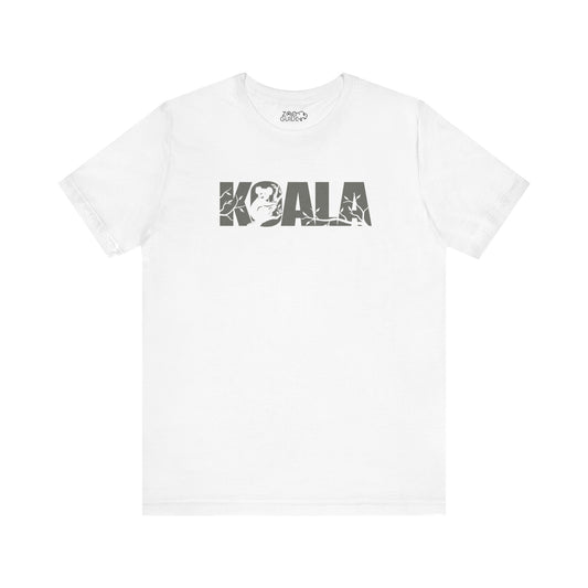 KOALA Color Adult Unisex Tee Shirt by Zoo Guide™