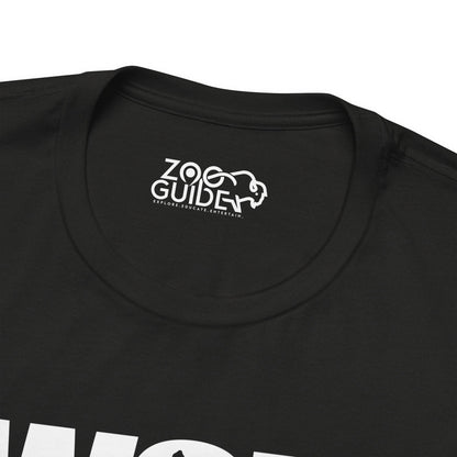 WOLF Adult Unisex Tee Shirt by Zoo Guide™