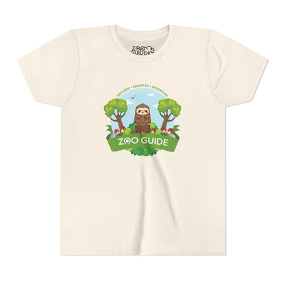 Sloth Youth Short Sleeve Tee by Zoo Guide™