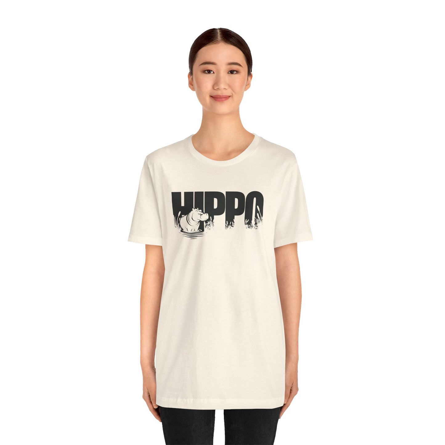 HIPPO Adult Unisex Tee Shirt by Zoo Guide™